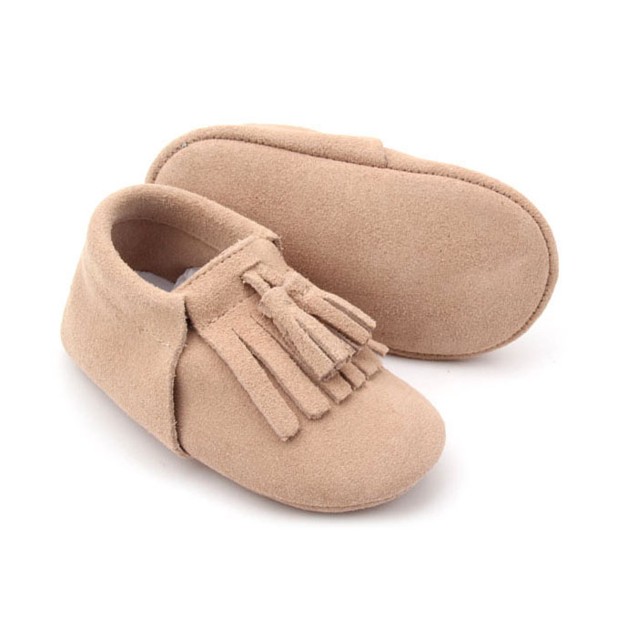 Baby Toddler Shoes Moccasin Soft Leather