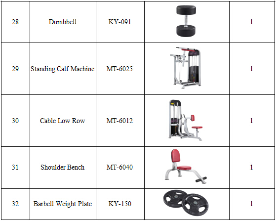 gym equipment