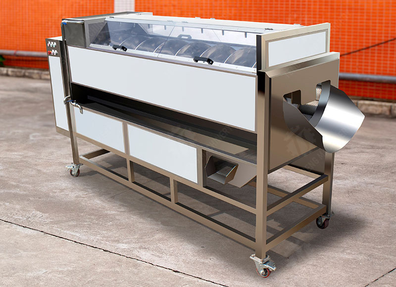 potato washing and peeling machine potato washing and peeling machine
