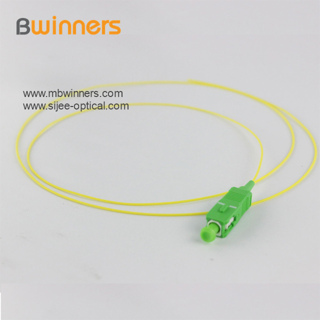 Tresse en fibre optique Sm 900um Sc Apc Sm 900um Sc Apc Fiber Optic Pigtail