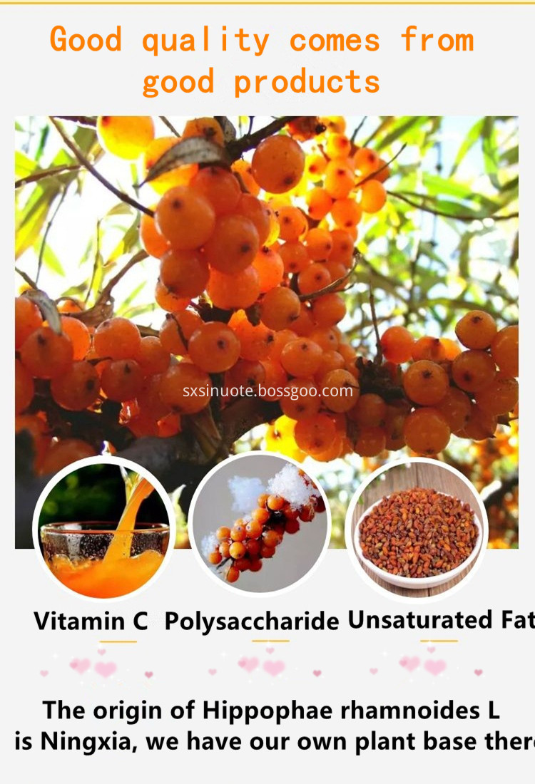 Nutrition Of Seabuckthorn Extract Nutrition Of Seabuckthorn Extract