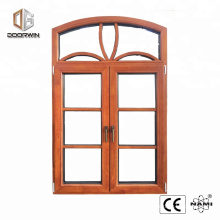 China Arched Top Windows Grill Designs For Windows Aluminum Clad Wood Window Manufacturer And Supplier