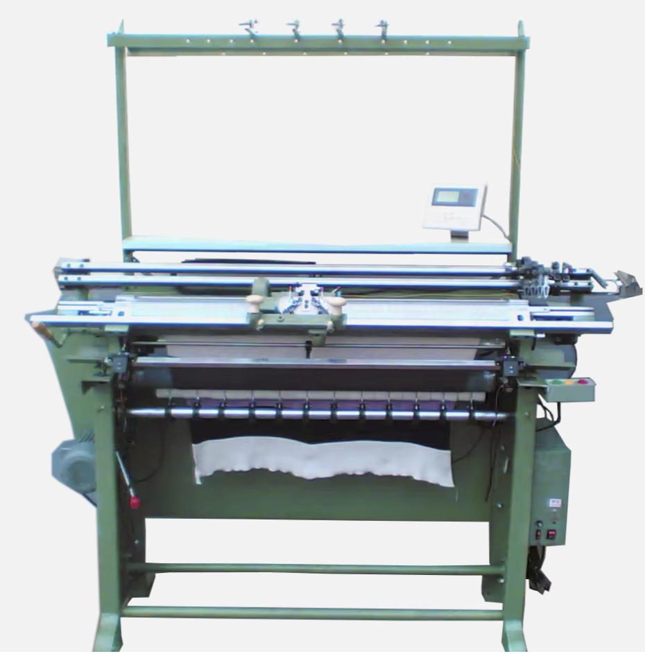 Semi auto flat knit machine Semi auto flat knit machine