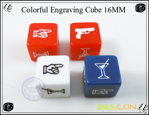 Colorful Engraving Cube Colorful Engraving Cube