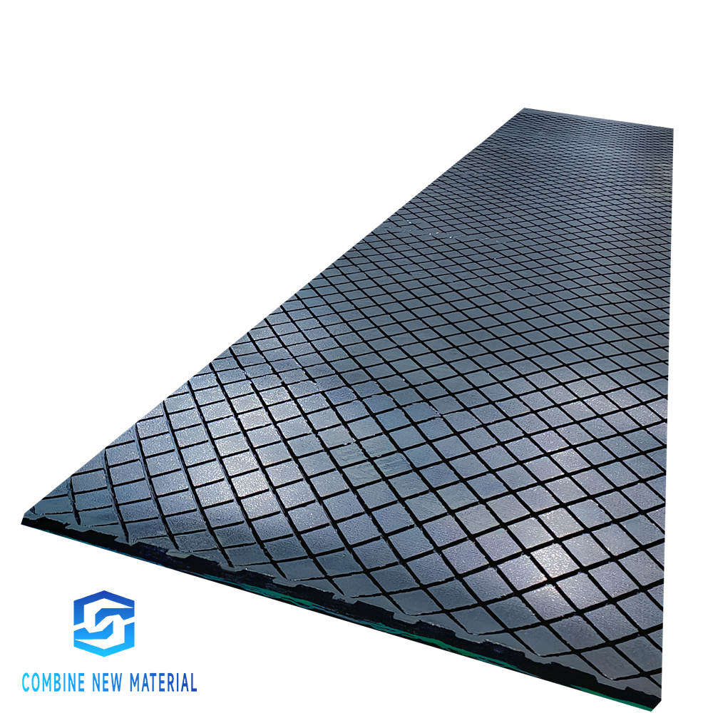 Wear-resistant diamond-shaped rubber sheet Wear-resistant diamond-shaped rubber sheet