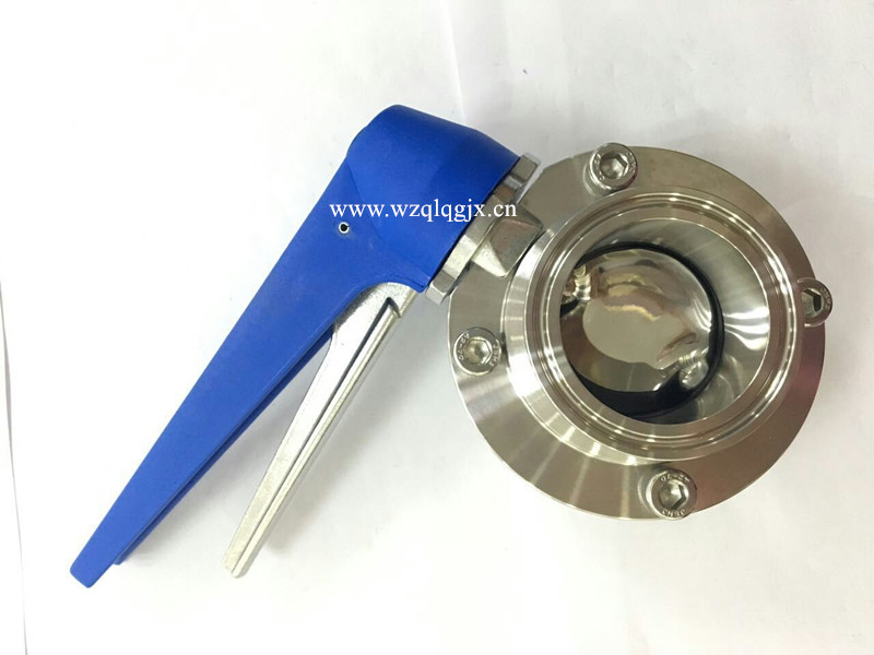 Food Grade Clamped Butterfly Valve Food Grade Clamped Butterfly Valve
