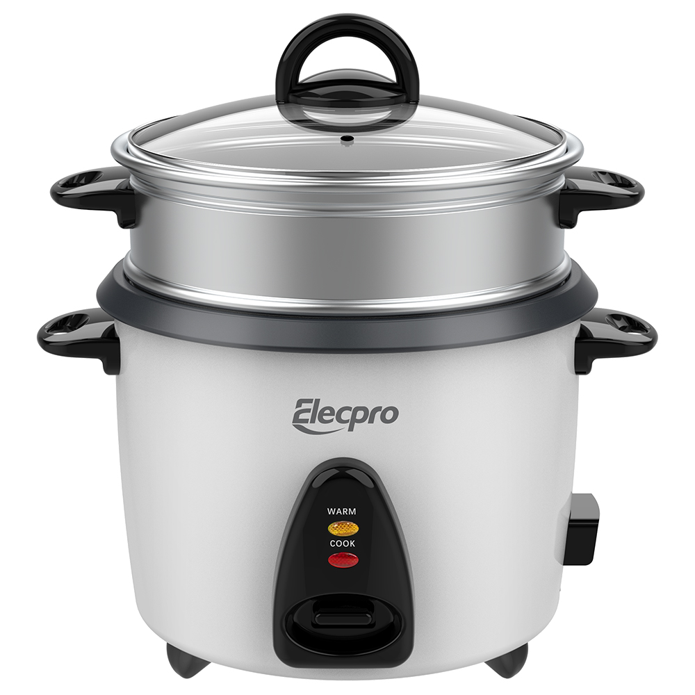 7-Cup Drum Rice Cooker with Aluminum Steaming Tray(1) 7-Cup Drum Rice Cooker with Aluminum Steaming Tray(1)