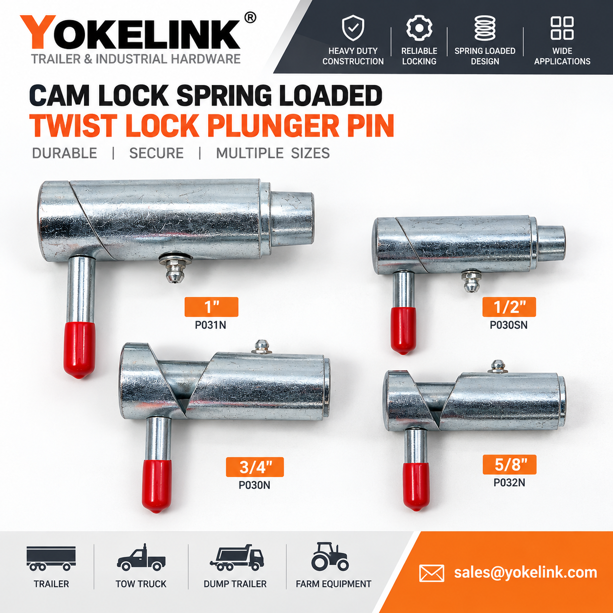 Spring Loaded Cam Lock (2) Spring Loaded Cam Lock (2)