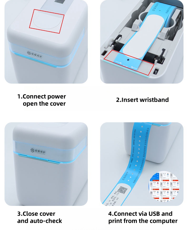 wristband printer wristband printer