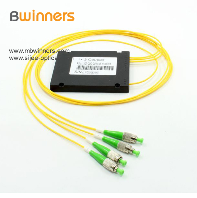 Plastic Box Fc Apc 1x3 Fbt Coupler Fbt Splitter Plastic Box Fc Apc 1x3 Fbt Coupler Fbt Splitter