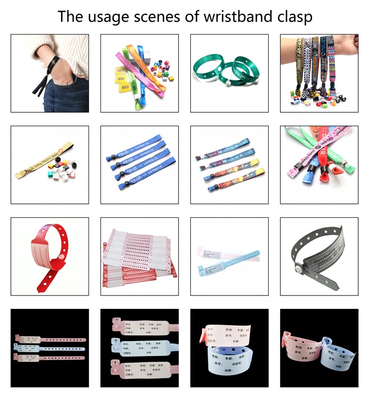 L'utilisation de verrouillage du bracelet The usage of wristband lock