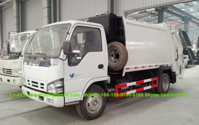 ISUZU 4-6CBM Garbage Compactor Truck EURO 5 - QL1070A5HAY 