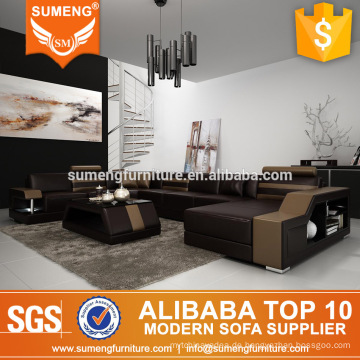 China Alibaba China Hersteller Original Design Luxus Italienischen Wohnzimmer Mobel Leder Schnittsofa Hersteller