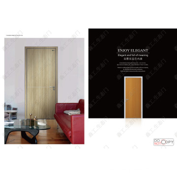 Luxury Interior Wood Door Wood Doors Polish Color Melamin