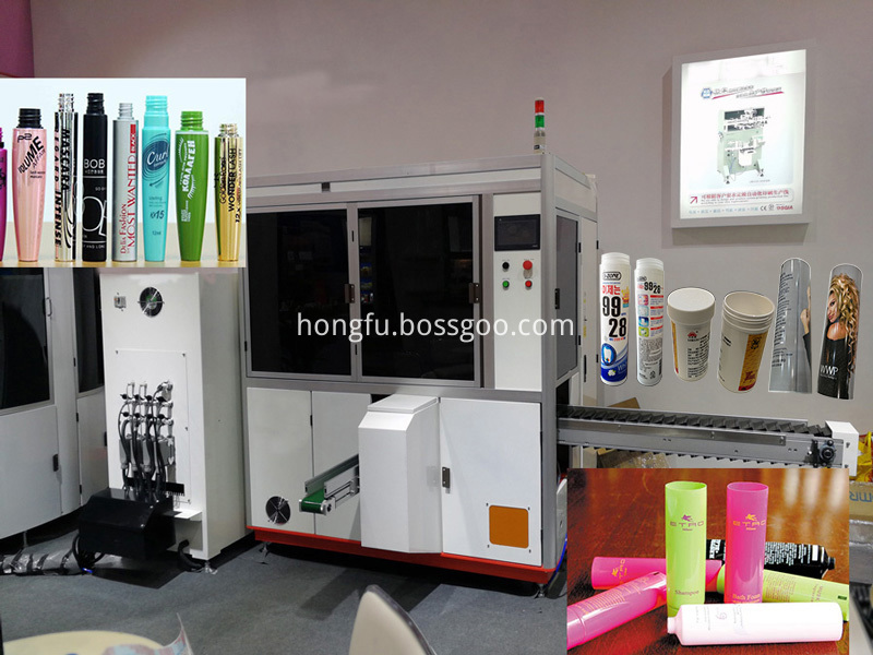 Automatic Heat Transfer Machine For Bottles Tubes