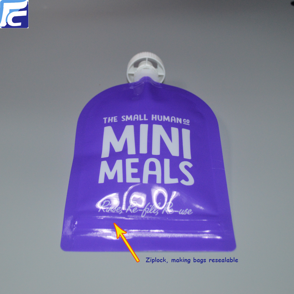 Bolsa de embalagem de alimentos para bebés Baby Food Packaging Pouch