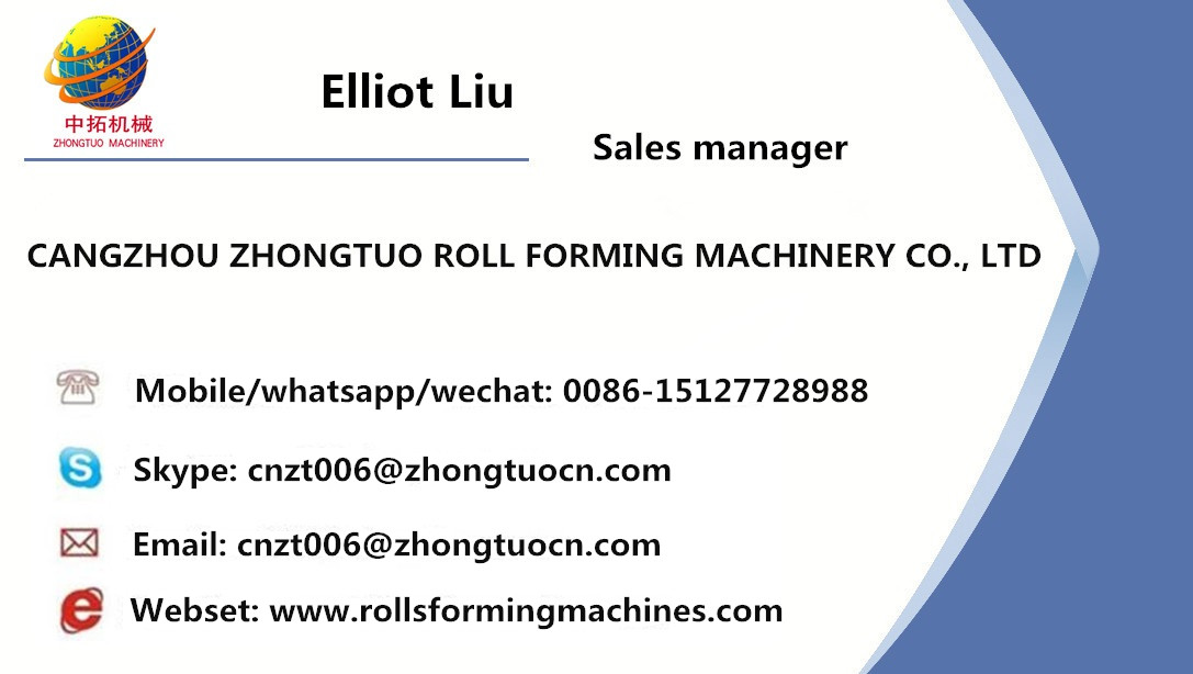 Combined C U Channel Roll Forming Machine 9