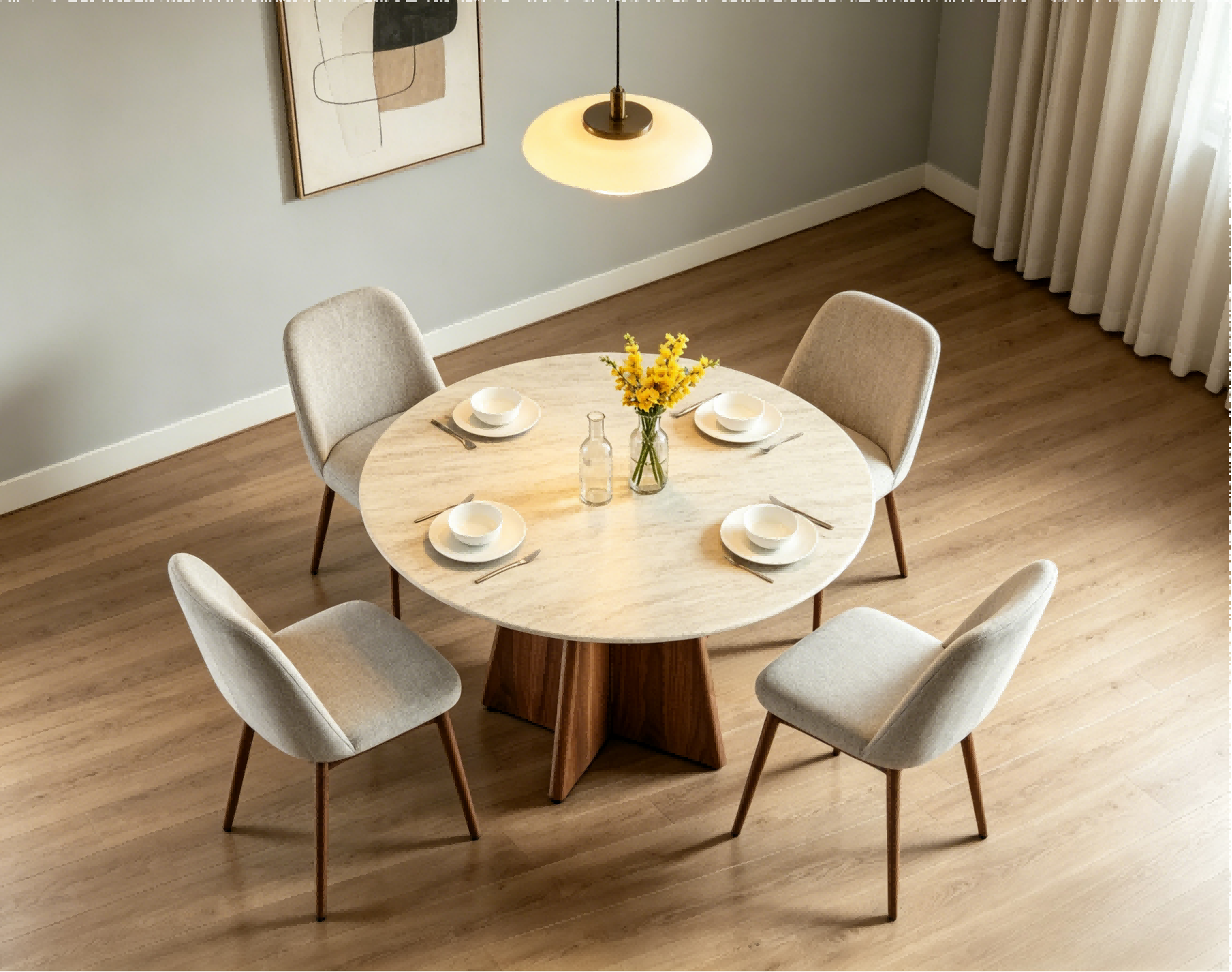 BR-DT-6106 dining table marble top3 BR-DT-6106 dining table marble top3