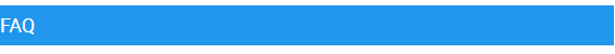 FAQ FAQ
