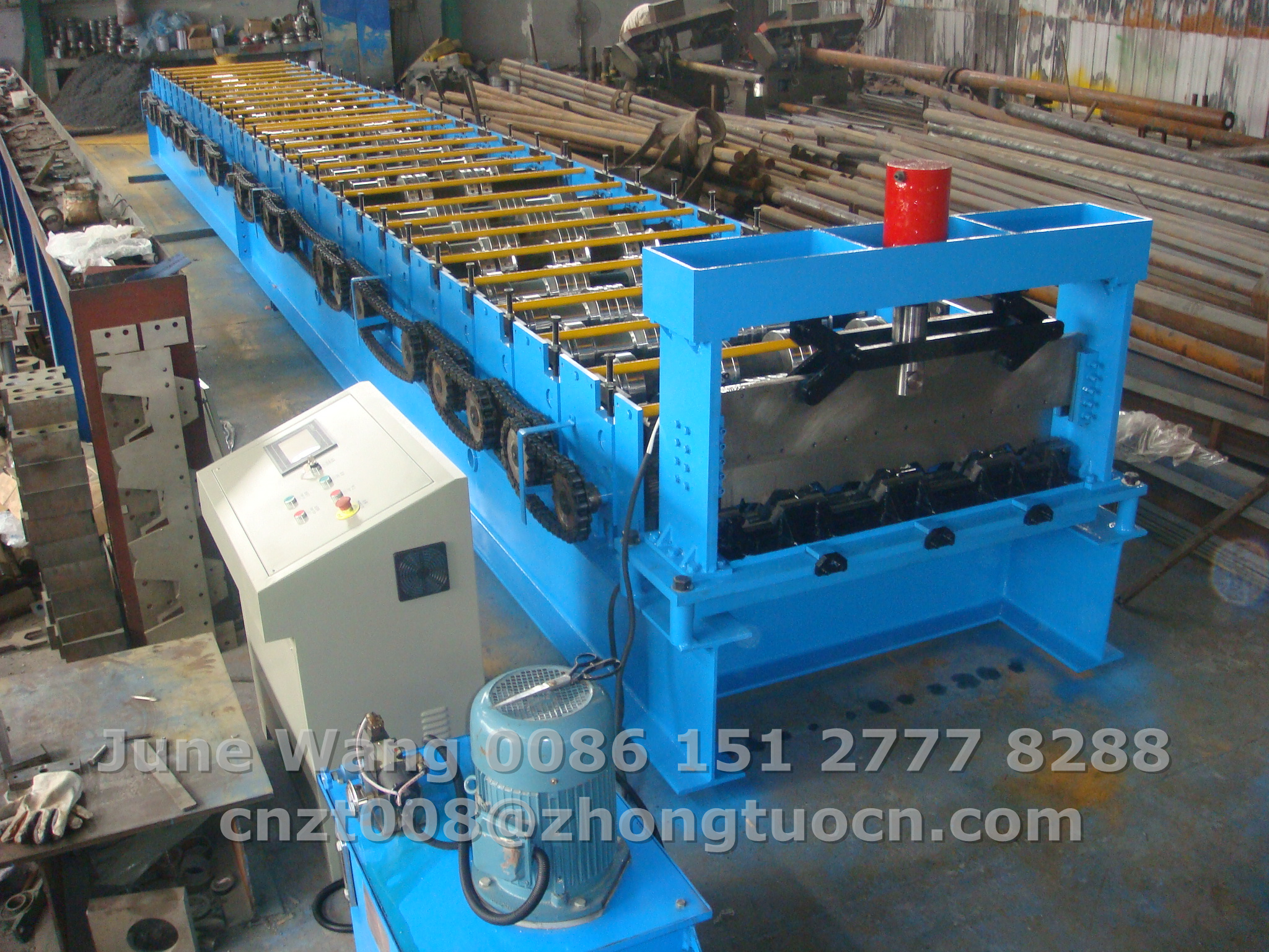 floor deck roll forming machine