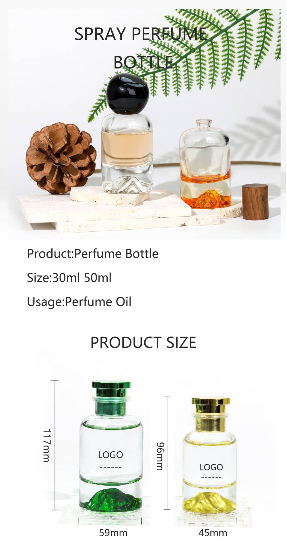 Glass Perfume Bottle Glass Perfume Bottle