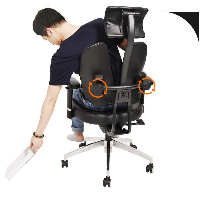 Dual Back Ergonomic Office Chair 3