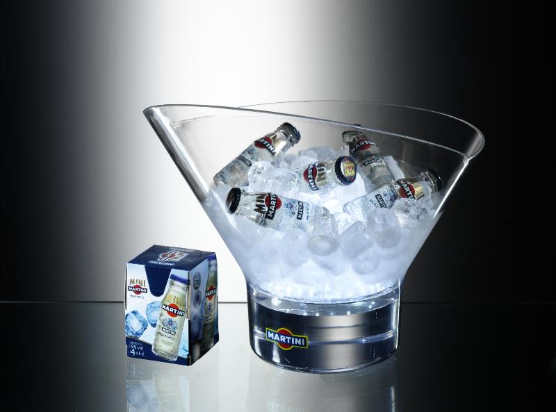 acrylic light ice bucket