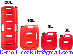 Flat Plastic Jerry Cans
