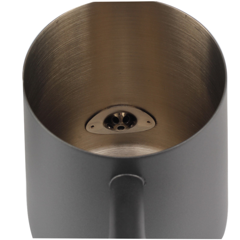 Lucidatura del raso Versare sopra la caffettiera con coperchio Satin Polishing Pour Over Coffee Kettle With Lid