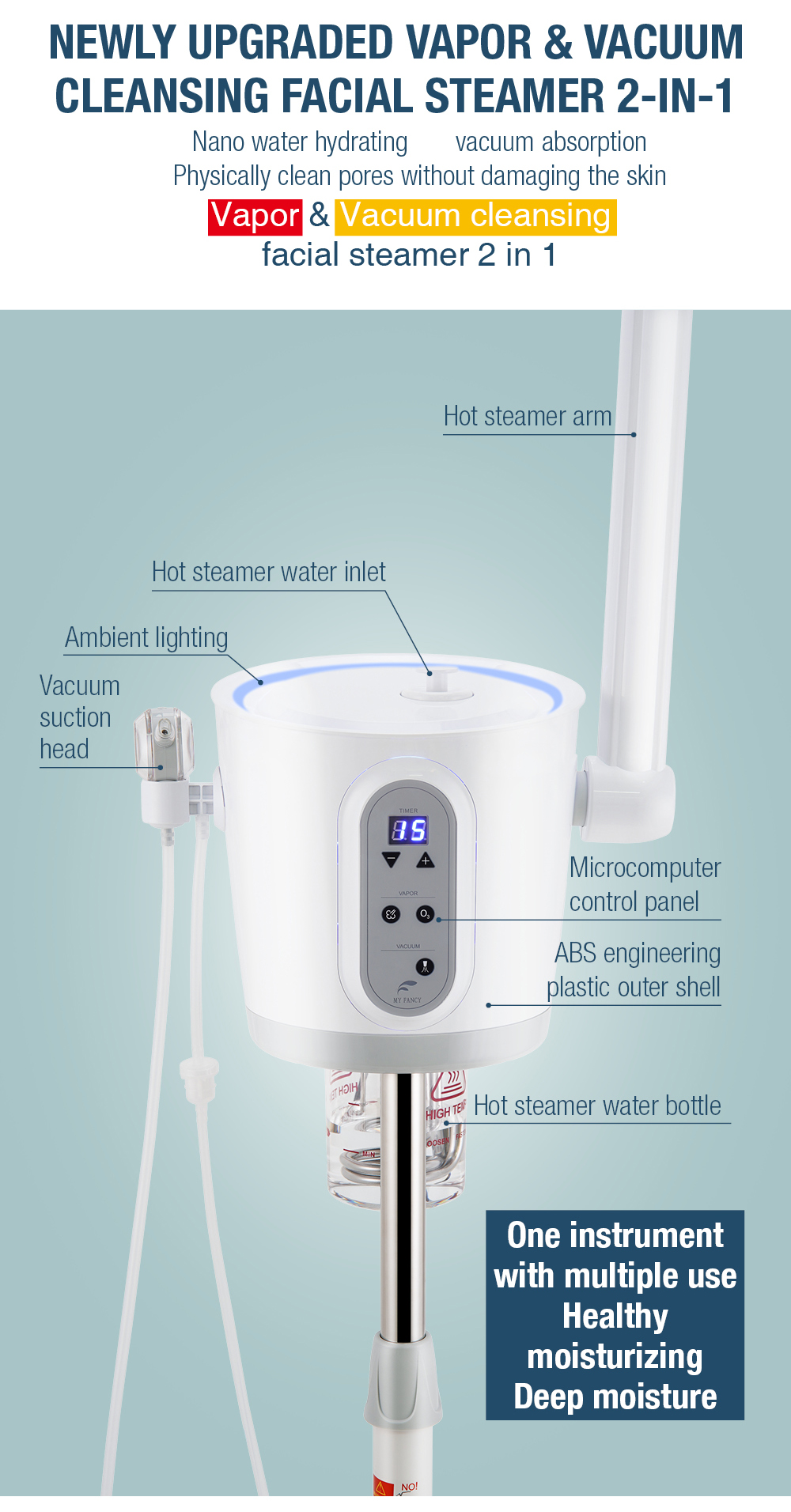 face and nose steamer face and nose steamer