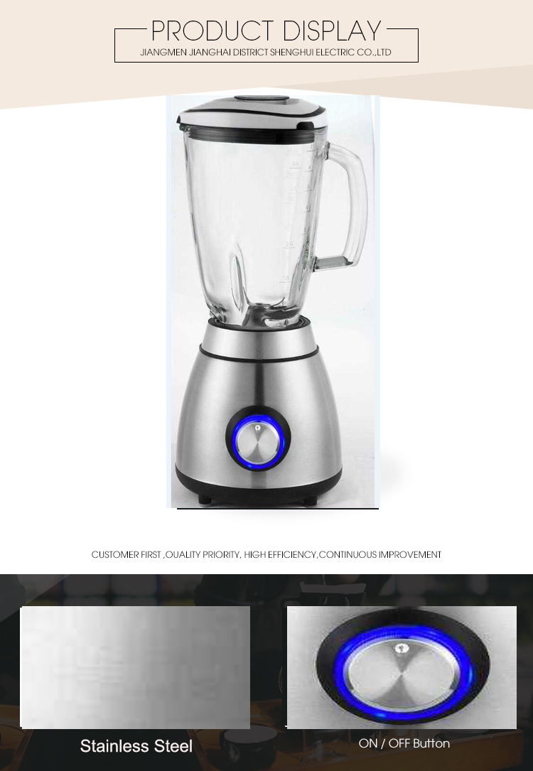 Procesador de alimentos con vaso de vidrio Food Processor with glass cup
