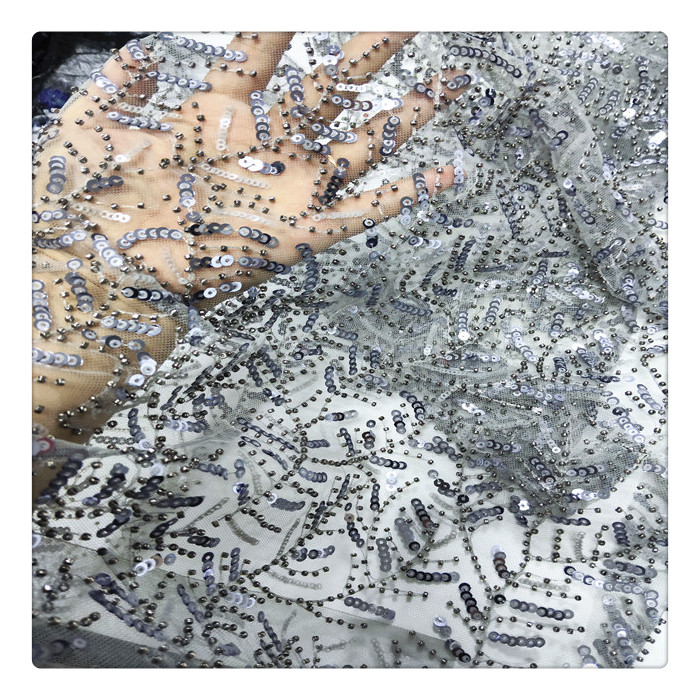 dress 3d beaded pearl indian bridal embroidered lace fabric for dress sequin fabric4 dress 3d beaded pearl indian bridal embroidered lace fabric for dress sequin fabric4