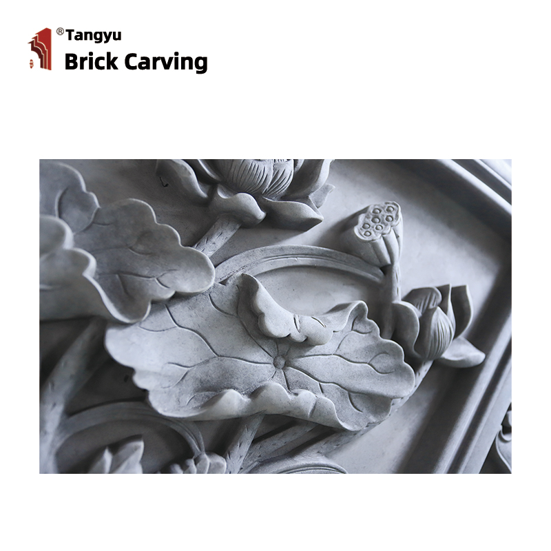Garden hanging lotus art carving design Garden hanging lotus art carving design