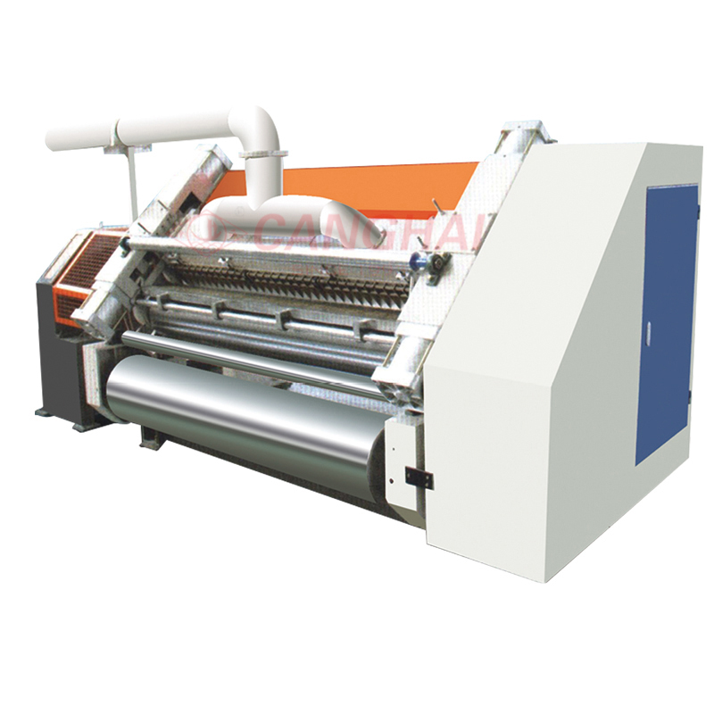 1600mm 2 ply corrugated cardboard making machine/fingerless single facer machine1 1600mm 2 ply corrugated cardboard making machine/fingerless single facer machine1