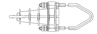 Wedge Type Insulated Anchor Clamp Wedge Type Insulated Anchor Clamp