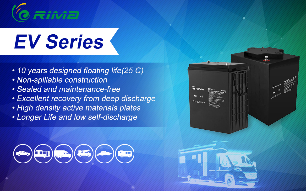 RIMA EV series Motive Power Electric Vehicle Battery