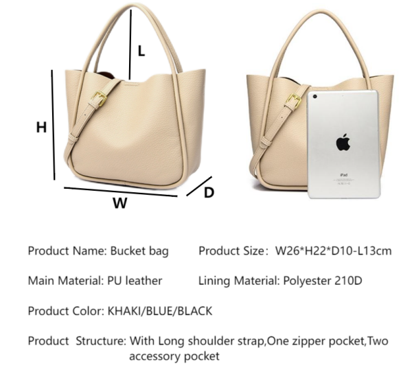Fashionable Women's Bucket Bag 2025 Fashionable Women's Bucket Bag 2025