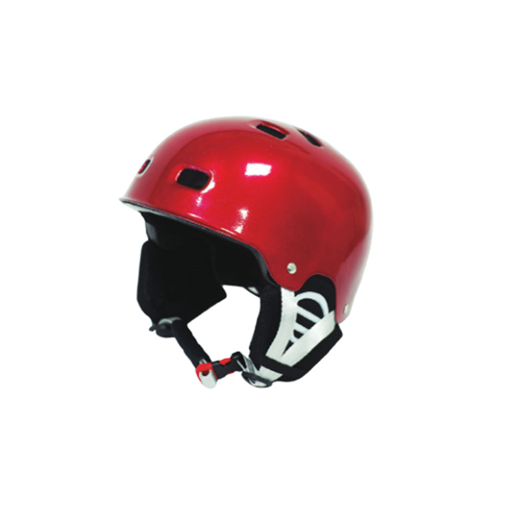 Red Ski Helmet