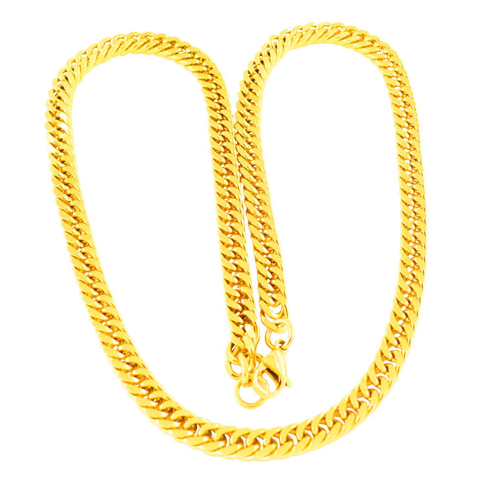 男性用ゴールドチェーンネックレス Gold Chain Necklace for Men