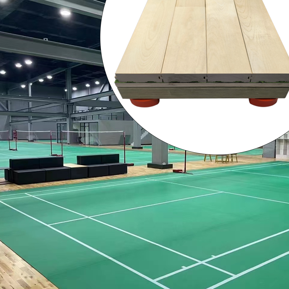 Badminton court wooden floor (2) Badminton court wooden floor (2)