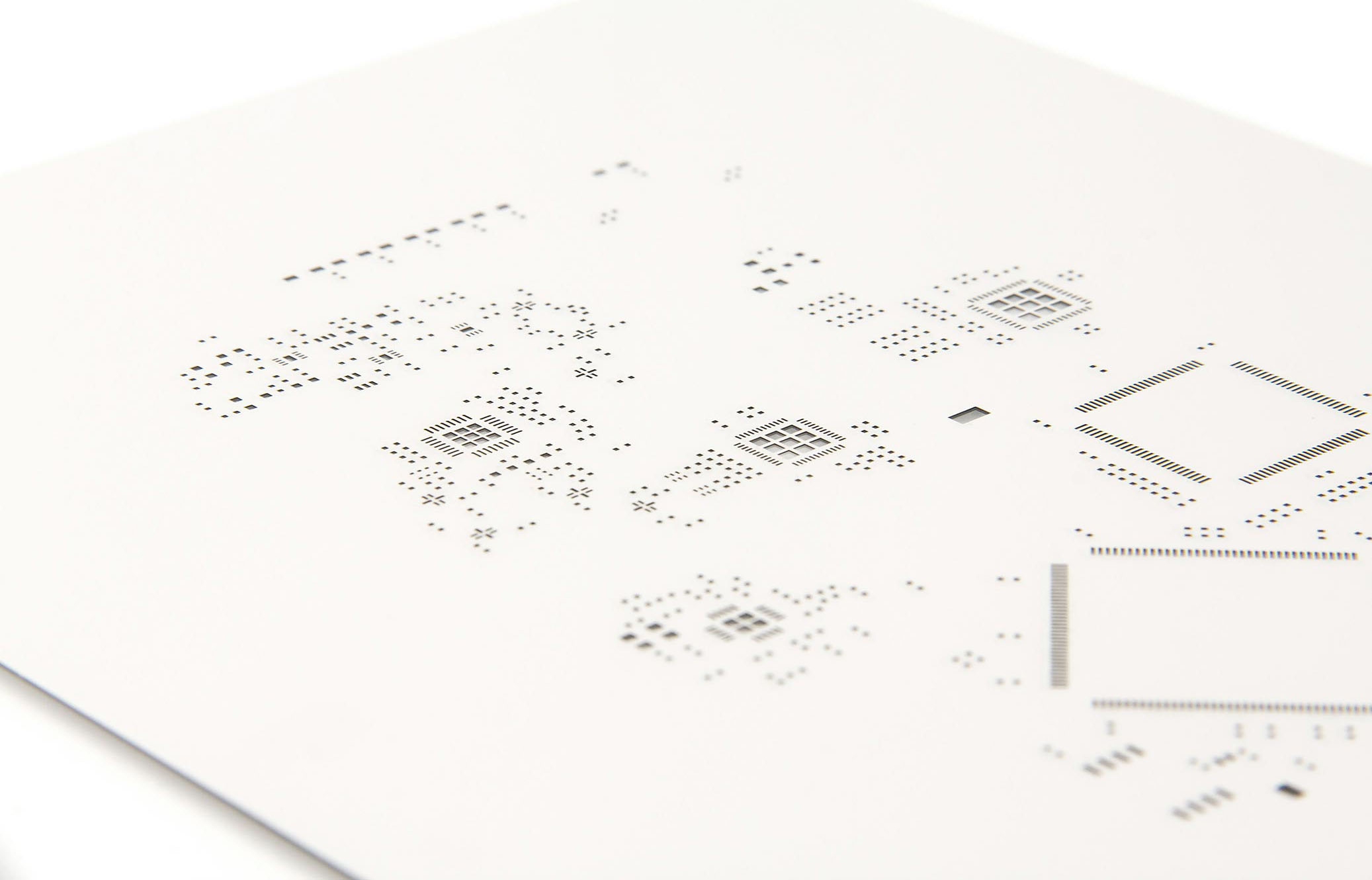 Frameless SMT Stencil