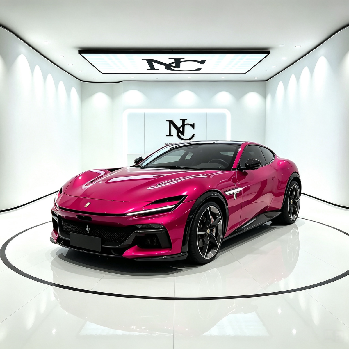 PL250-P Gorgeous purple wrap for car PL250-P Gorgeous purple wrap for car
