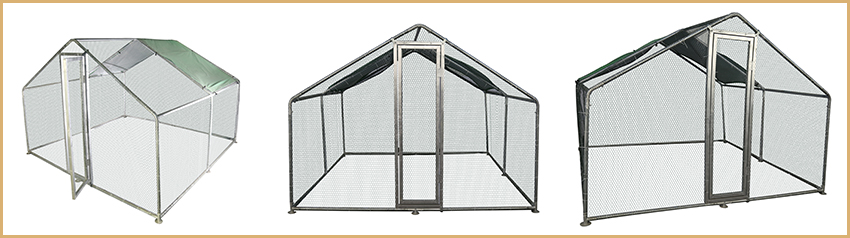 Canil grande de frango 1 Large Chicken Kennel 1