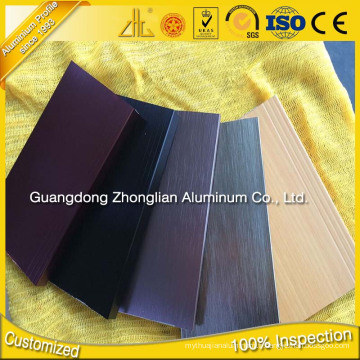 Chine Garniture De Carrelage En Aluminium 6063 T5 Avec Accessoires
