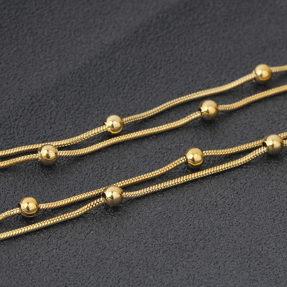男性用ゴールドチェーンネックレス Gold Chain Necklace for Men