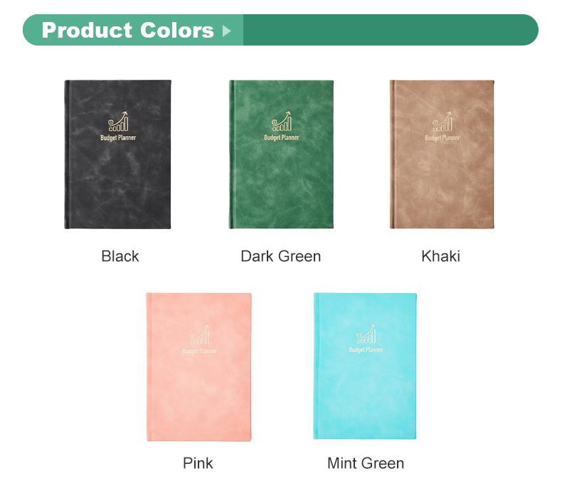 Pu cover Budget planner12 Pu cover Budget planner12
