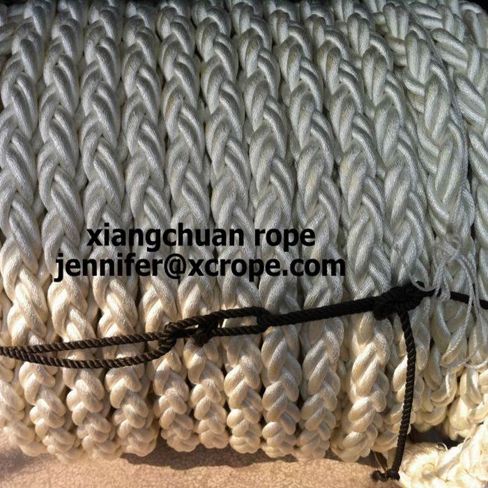 dia75mm 8 strands polyester rope  dia75mm 8 strands polyester rope