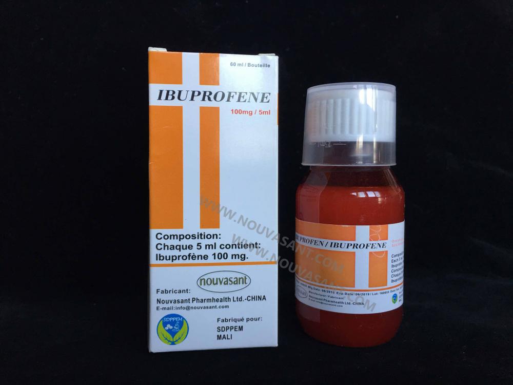 ibuprofen 100mg/5ml susp