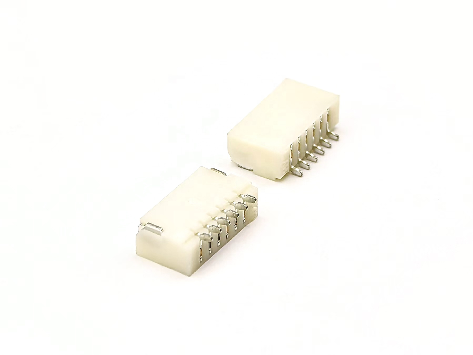 PH1.0mm Ultra-thin Right-angle Wafer SMT Type Pin Header Connector "I-Type" With Long Pins 6P PH1.0mm Ultra-thin Right-angle Wafer SMT Type Pin Header Connector "I-Type" With Long Pins 6P