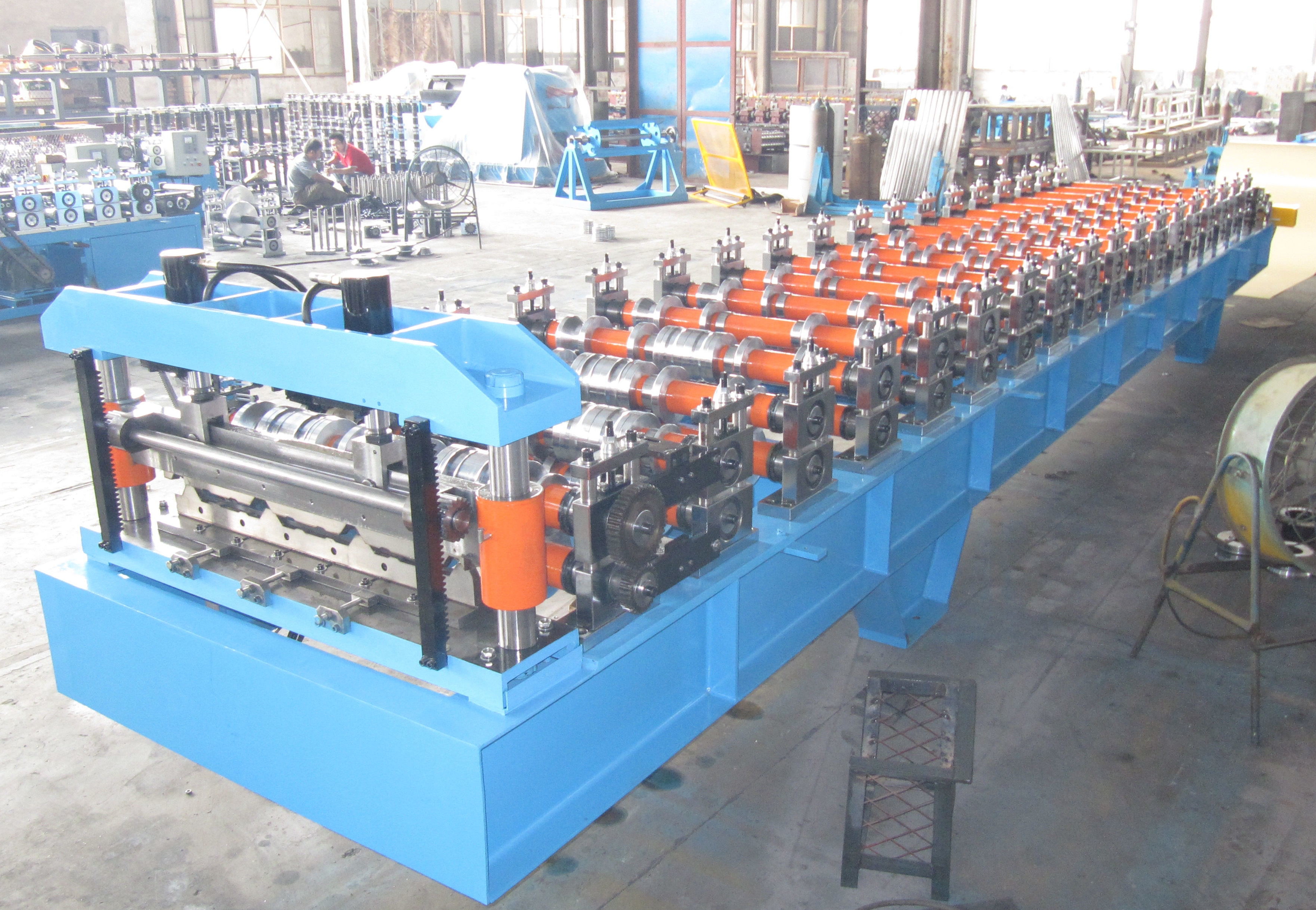 КРЫША ЛИСТОВАЯ МАШИНА ROOF SHEET LONG SPAN MACHINE